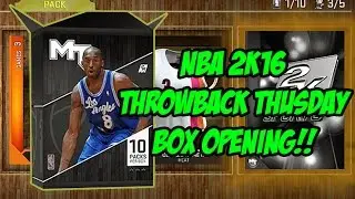 NBA 2K16 Throwback Thursday BOX OPENING!!