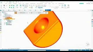Solid Edge Symmetric Revolve Part-36