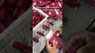 Voc&ecirc; est&aacute; acompanhando a fabrica&ccedil;&atilde;o do Cherry Gloss da Vizzela