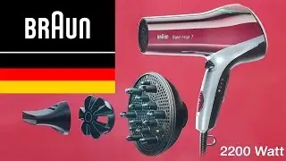 Braun HD 770 Satin Hair 7 Colour Saver and Iontec Technology