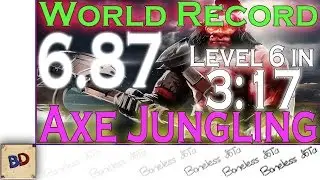 Dota 2 6.87 | LEVEL 6 IN 3:16 (WORLD'S FASTEST) | Axe Jungle Speedrun 8