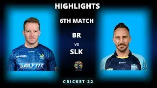BR vs SLK 6th Match CPL 2022 Highlights | BR vs SLK Full Match Highlights | Hotstar | Cricket 22