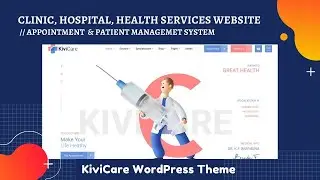 Hospital, Clinic, Medical Services Website | Appointment & Patient Management | KiviCare WP Theme
