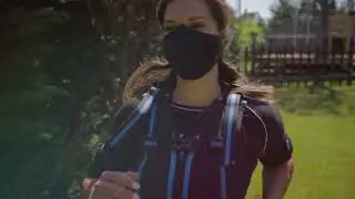 E-Fit EMS Training in the Garden during the pandemic with special E-Fit Mask