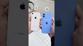 iPhone 8 Vs iPhone 12 || Camera Zoom Test! #shorts