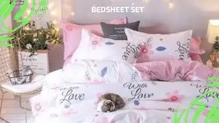 Single size bedding set, polka dots designs buy in Dubai.
