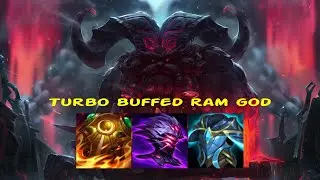 Bonking everyone with my giant hammer as Ornn top