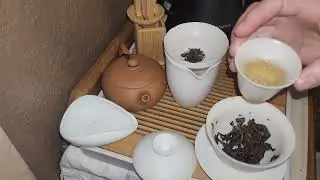 Tea session No.16 A mandarin peal white tea mini brick #tea #teacake #teatime #looseleaftea #gongfu
