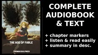 The Age of Fable (1/2) ✨ By Thomas Bulfinch. FULL Audiobook