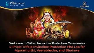 4-Priest Trifold Invincible Protection Fire Lab  Agoramurthi, Veerabhadra, and Bhairavar 15.08.2021