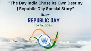 &ldquo;The Day India Chose Its Own Destiny | Republic Day Special Story&rdquo;🇮🇳&hearts;️ #republicday #story #viral 