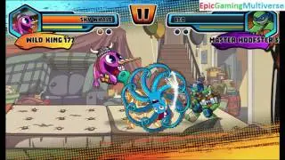 Sky Whale VS Leonardo In A Nickelodeon Super Brawl World Match / Battle / Fight