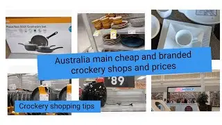 Crockery Shopping vlog in urdu hindi| life in Australia