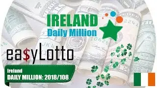 Ireland DAILY MILLION lotto results 23 Feb 2018   21:00