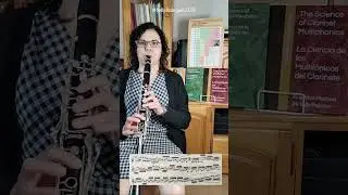 🧘Play relaxed and confidently, by practicing the exercises of 📗'The Science of Clarinet Flexibility'