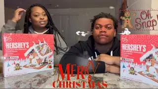 GINGERBREAD HOUSE CHALLENGE * EPIC FAIL *!!! *** Hilarious [ VLOGMAS DAY 7 ]