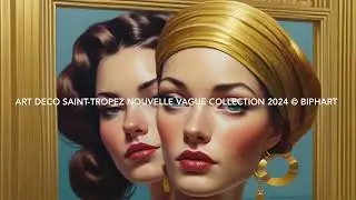 BIPHART Art Deco Saint-Tropez Nouvelle Vague Collection #ilonabarnabiphotonews #sainttropez #art