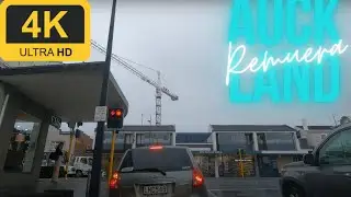 Auckland Drive | Onehunga to Remuera | Rainy Spring Drive | 4K
