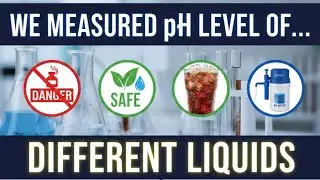 We measured ph level of different liquids 🔥/ Result will shock you 🤯😱