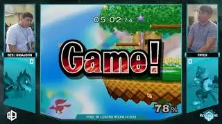 PH3 - GigaJohn (Falco) vs. TpFox (Fox) - SSBM Pool B1 LR4 - Smash Melee