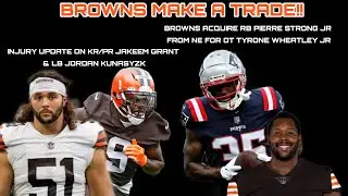 BROWNS MAKE ANOTHER TRADE | Jakeem Grant out for season! iNJURIES SUCK!!