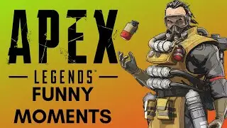 APEX LEGENDS funny moments - Caustic fart trap (camsclan) CD56, AT30 & DRCO