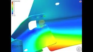Distorsiones en una llanta durante la soldadura por puntos - Simufact Welding