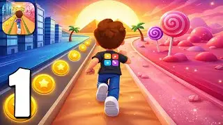 Kooply Run: Subway Craft - Gameplay Walkthrough Part 1 - Kooply Subway Run Craft (iOS, Android)