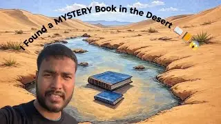 I Found a MYSTERY Book in the Desert 📖📙😱