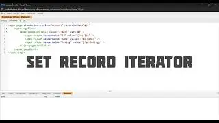 How to Display Records in Visualforce Page using Standard Controller
