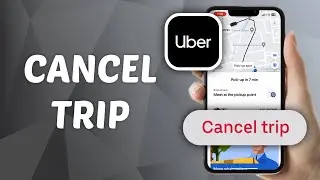 Как отменить поездку в Uber
