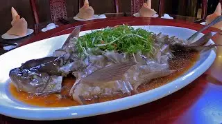 LTT Aquaculture farmed empurau served at dinner