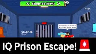 STAGE 88 in IQ PRISON ESCAPE Walkthrough [HOW TO BEAT STAGE 88 Iq Prison Escape Roblox]
