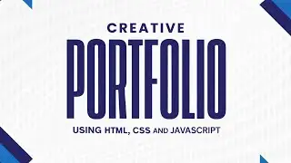 Portfolio | HTML CSS JavaScript | Clean UI #portfolio #webdesign #htmlcssjavascripttutorial #coding 