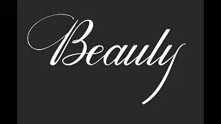 Beauty signature logo animation