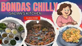 BONDAS ( SQUID ) CHILLY @SALIANSKITCHEN #bondaschilly #squid #mangaloreanfood #cooking #food