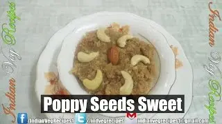 Khas Khas ka Halwa | Poppy Seeds Sweet | English Subtitles