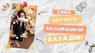 Tutorial - Edit Foto Keluar Dari Layar HP | Canva