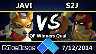EVO 2014 - SS | Javi (Fox) Vs. S2J (Captain Falcon) SSBM Winners Qualifier - Melee