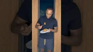 High-Protein Stuffed Sweet Potato with Air-Fried Chicken (290 Cal &bull; 27g Protein!)