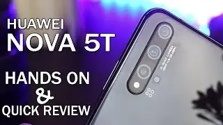 Huawei Nova 5t Hands on and Quick review