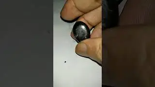 #batu akik hitam pekat tapi tembus cahaya, yg tau yok coment sobat#