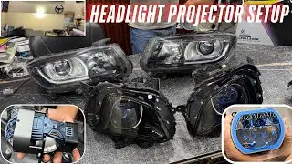Upgrade Your car Headlights😍🔥|Ups waymaker Headlight Projectors