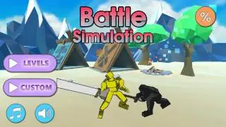 BATTLE SIMULATION GAMEPLAY ANDROID || Unusual RTS game