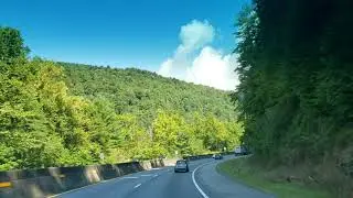 Great smoky mountain from highway 40