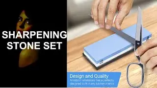 Professional Sharpening stone KIT with Angle Guide