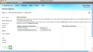 Adding our email address to your list of 'safe senders'