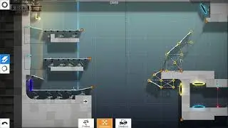 Bridge Constructor Portal - Parte 8: Camara 60 con todos los Convoys