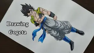 How to Draw Gogeta #gogeta #dragonball #animedrawing #drawing #2danimation