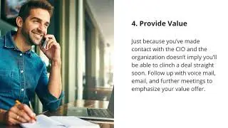 How to sell to the CIO   All you need to know
